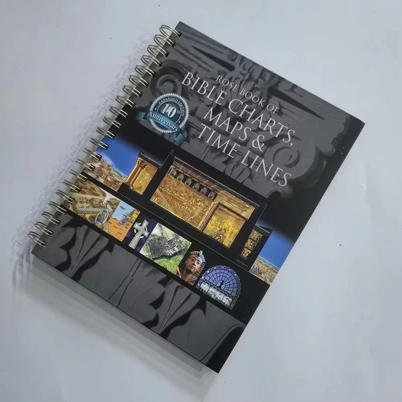 Bible Charts,Maps & Time Lines 10th Anniversary Edition Pilgrimage Travel Bible Study English Guide Book