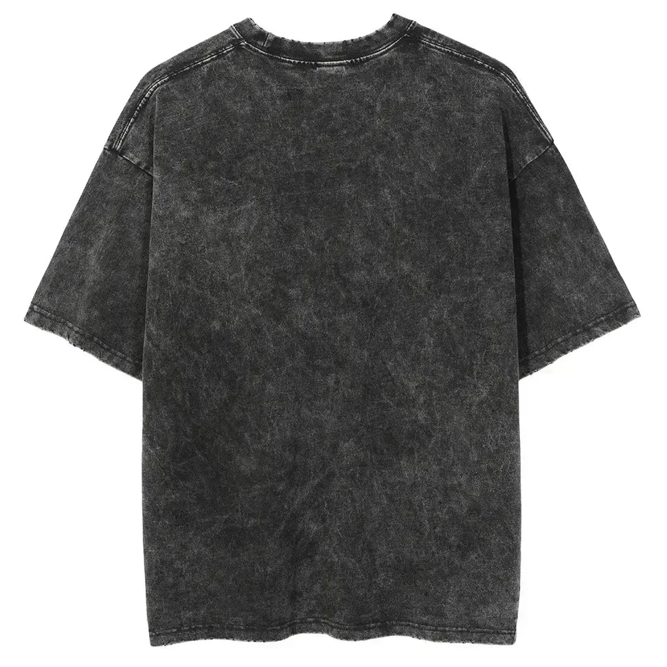 2025 Christian Men Women Washed Graphic Print T Shirt Version Casual T Shirt Cotton Christian Vintage T Shirt Harajuku Style