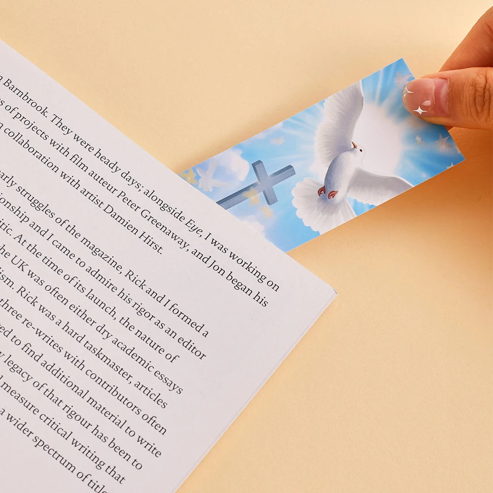50 Pcs Bible Verse Bookmarks Inspirational Quote Set On Paper For Daily Encouragement Perfect Gifts For Readers & Believers