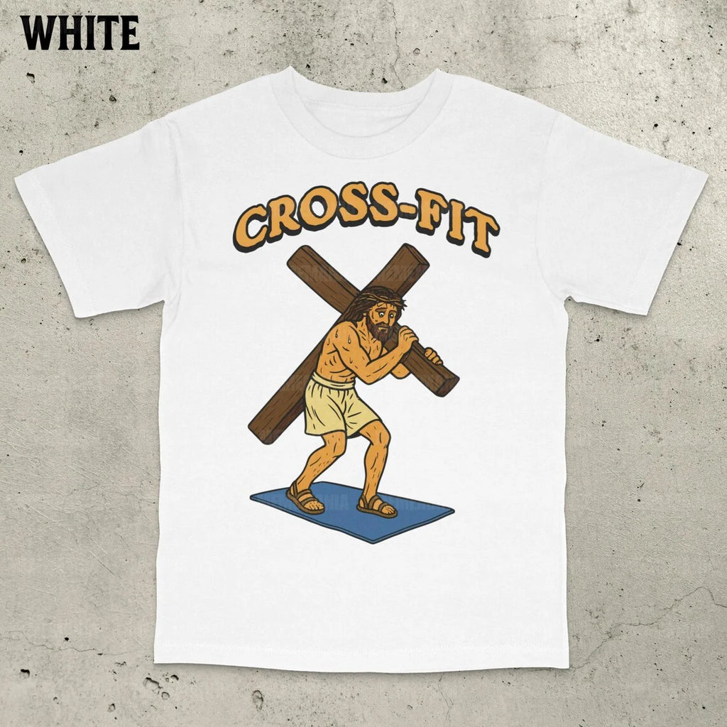 Christian Tshirts Jesus Loves You T-shirt Round Neck Summer Cotton T Shirt Camisetas Men Women Clothing Tee