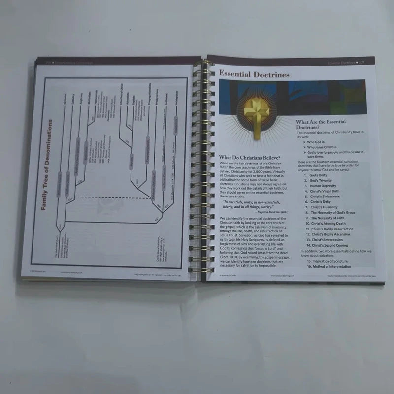 Bible Charts,Maps & Time Lines 10th Anniversary Edition Pilgrimage Travel Bible Study English Guide Book