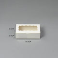 10/20/50pcs gift box with clear window-suitable for packaging, wedding, party birthday decoration and small business supplies