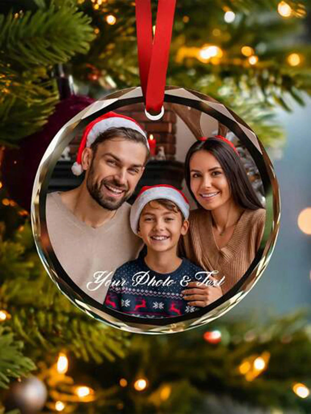 Customized Personalized Gift Crystal Glass Acrylic Pendant Pendant Valentine'S Day Gift For Friends Home Decoration Gift