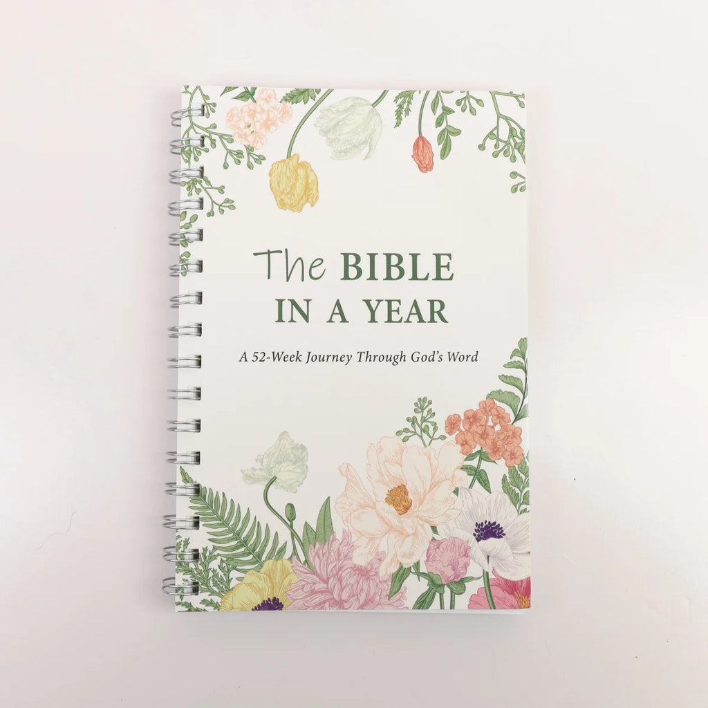 2026 New Bible in A Year: A 52-Week Study Through God's Word - Spiral Bible Study Plan