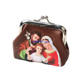 367A Rosary Prayer Bag Rosary Pouches Religious Jewelry Storage Box for Prayer Beads Portable Headphone Bag Coin Purses