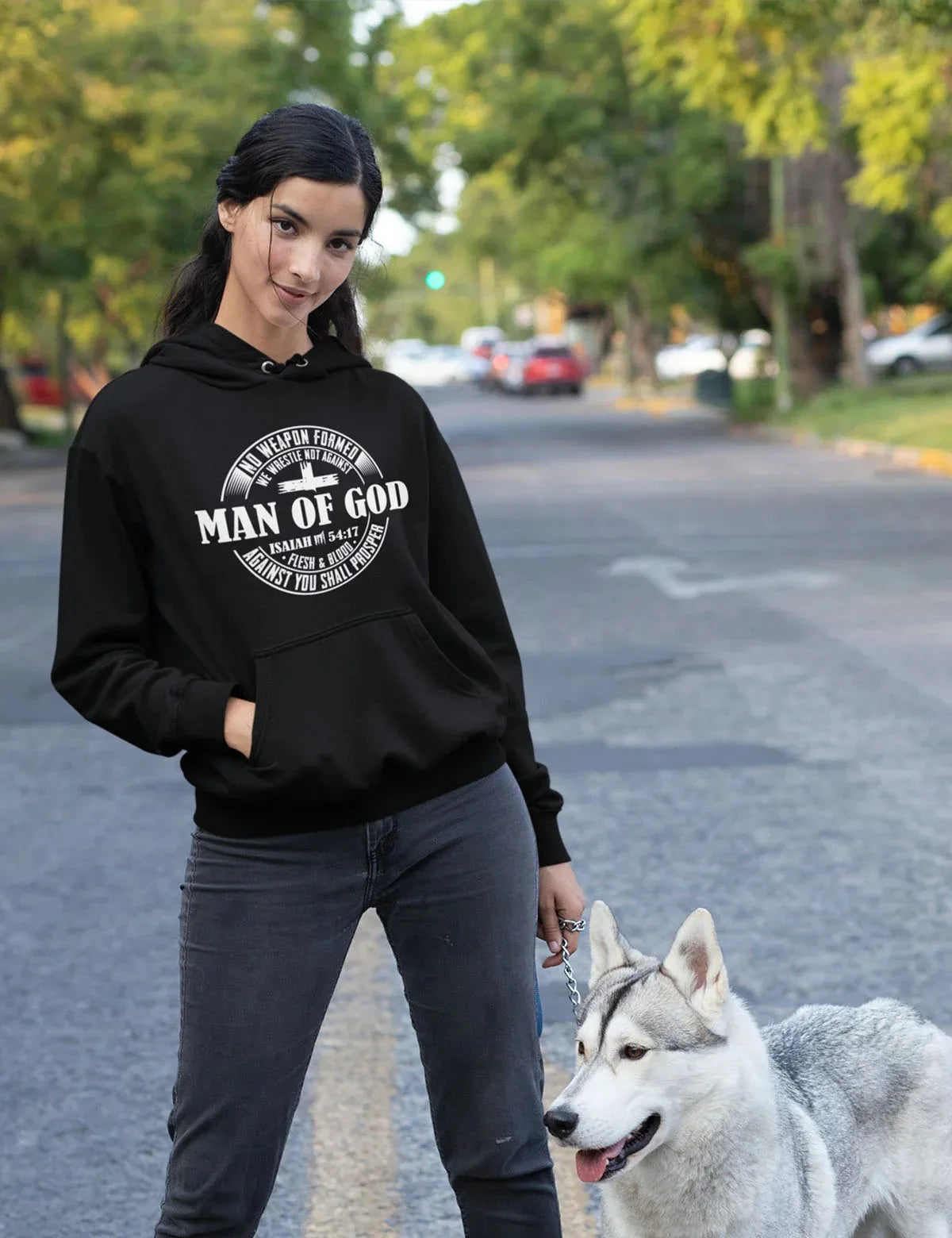 Man of God Christian Hoodie Men's and Women's Long Sleeve Hooded Sweatshirt Pullover Tops Sportswear Streetwear Women Clothing